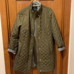 Talbots quilted womens jacket